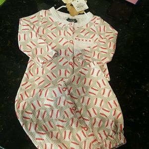 Mud Pie Convertable Baseball Gown